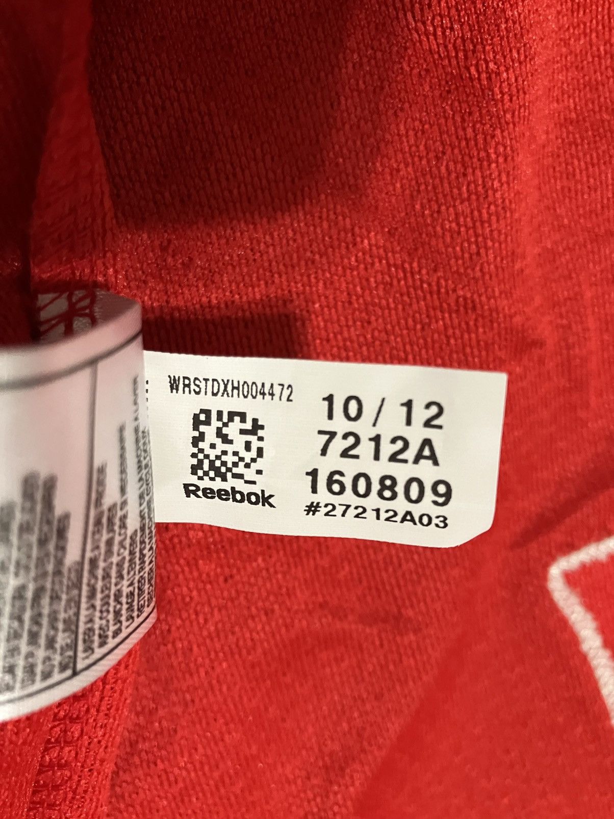 Reebok Detroit Red Wings Zetterberg ‘14 WC Reebok NHL Hockey Jersey Size US XXL / EU 58 / 5 - 9 Thumbnail