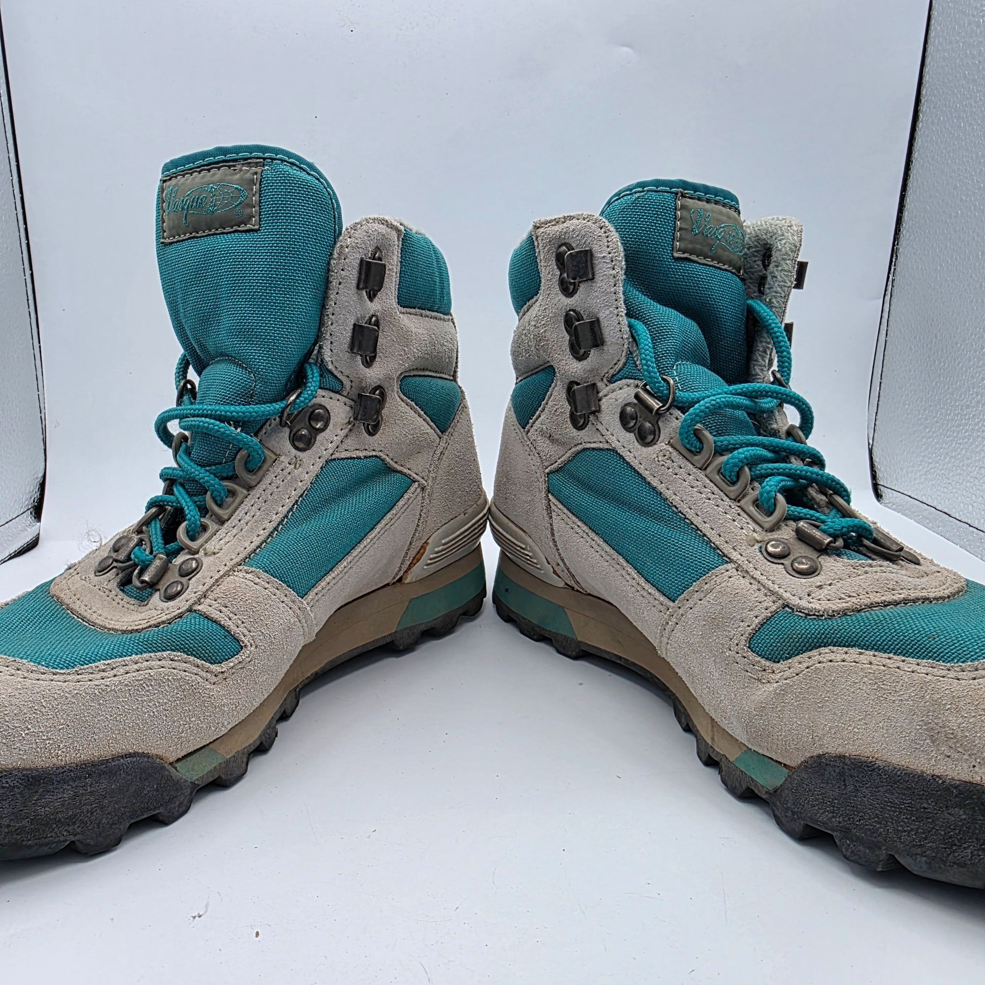 Vasque Vintage Vasque Womens Size 9 Hiking Boots Nubuck Brown Teal Size US 9 / IT 39 - 3 Thumbnail