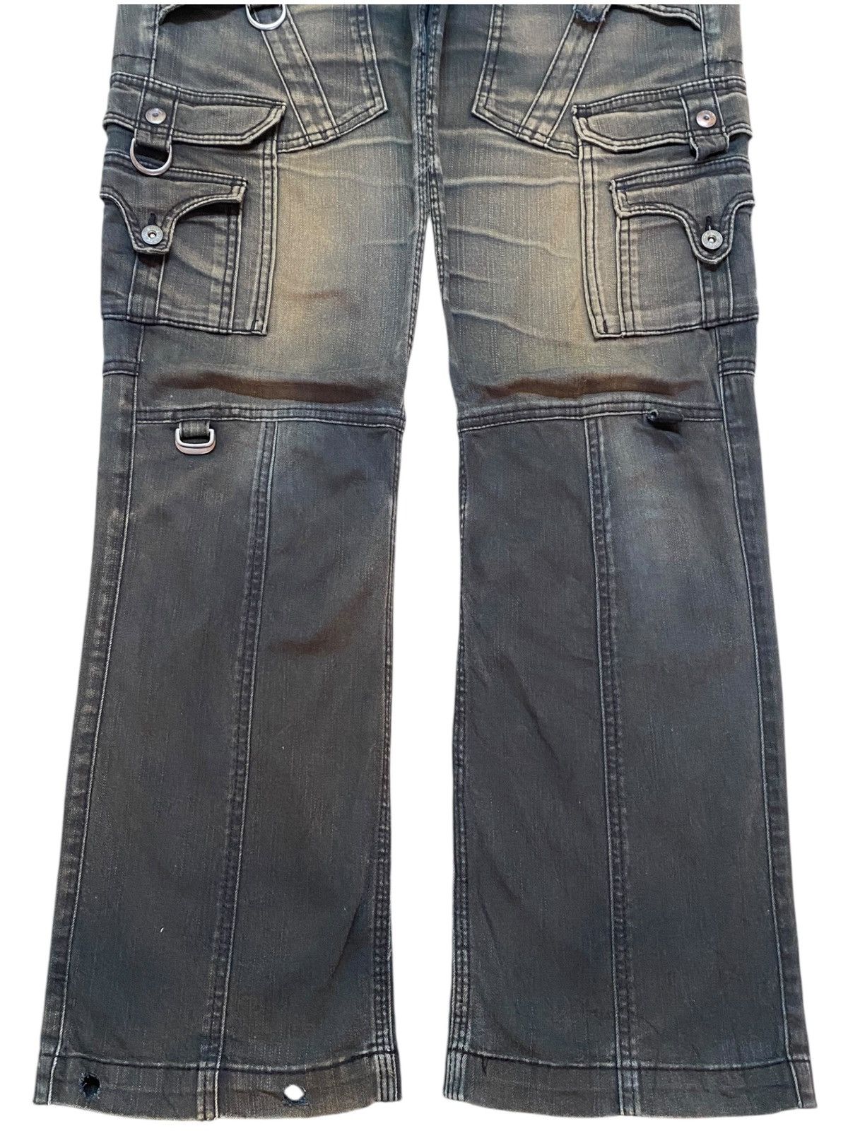 HIDEAWAYS Vintage Japanese Brands Nicole Club Flare Denim Style Pants Size US 34 / EU 50 - 5 Thumbnail