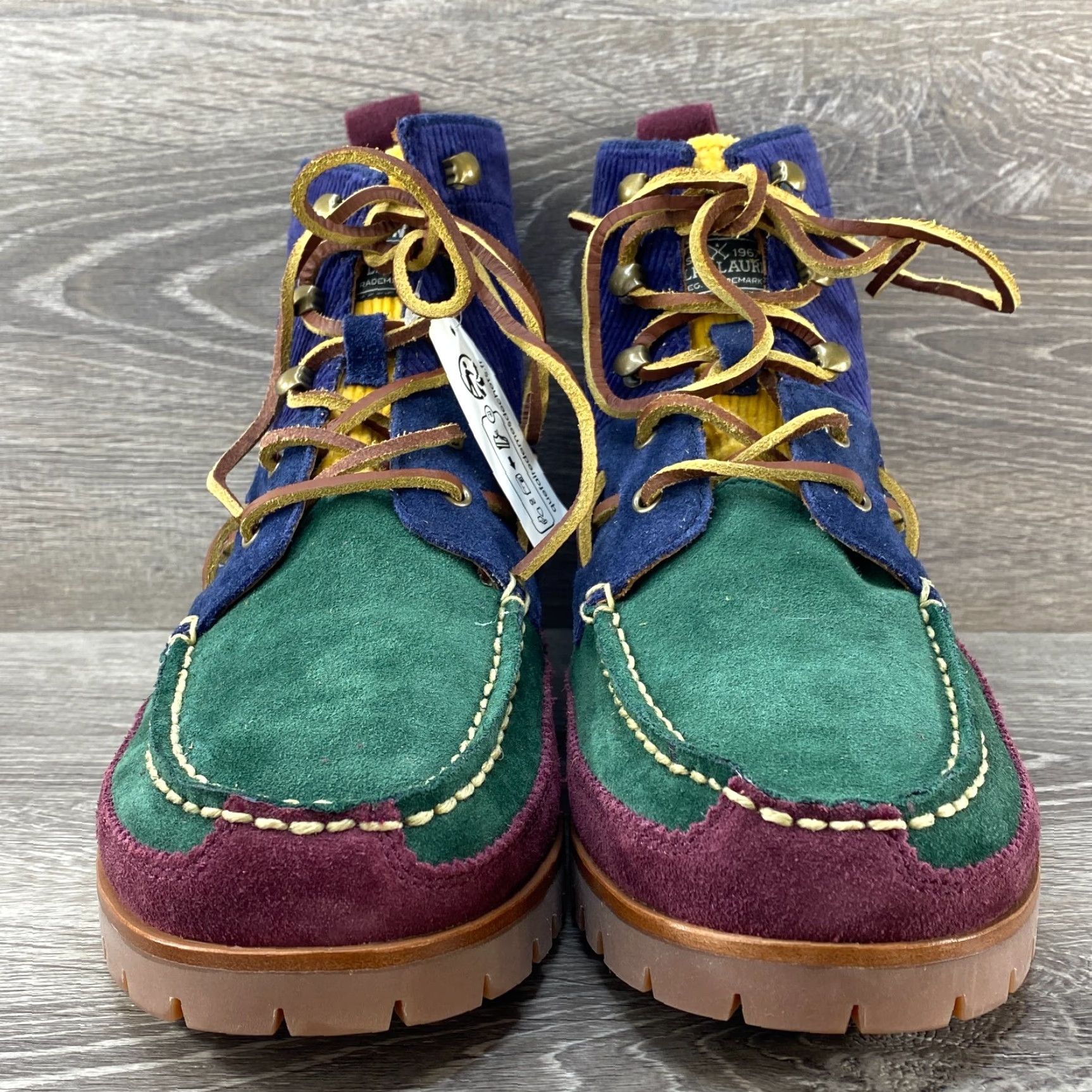 Polo Ralph Lauren Polo Ralph Lauren Country Ranger MID Color Block Suede Corduroy Boots Men's 9.5 Size US M / EU 48-50 / 2 - 4 Thumbnail