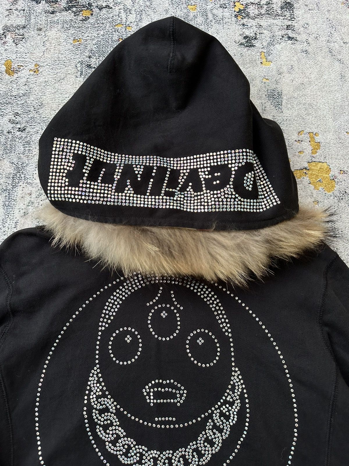 20471120 FIGHT CLUB DEVILNUT FUR HOODIE GLITTER B.I.G IFSIX LGB STYLE Size US M / EU 48-50 / 2 - 4 Thumbnail