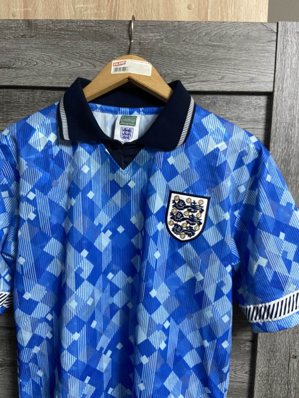 Other Score Draw National England 1990/1992 Third Retro Jersey Size US S / EU 44-46 / 1 - 6 Thumbnail