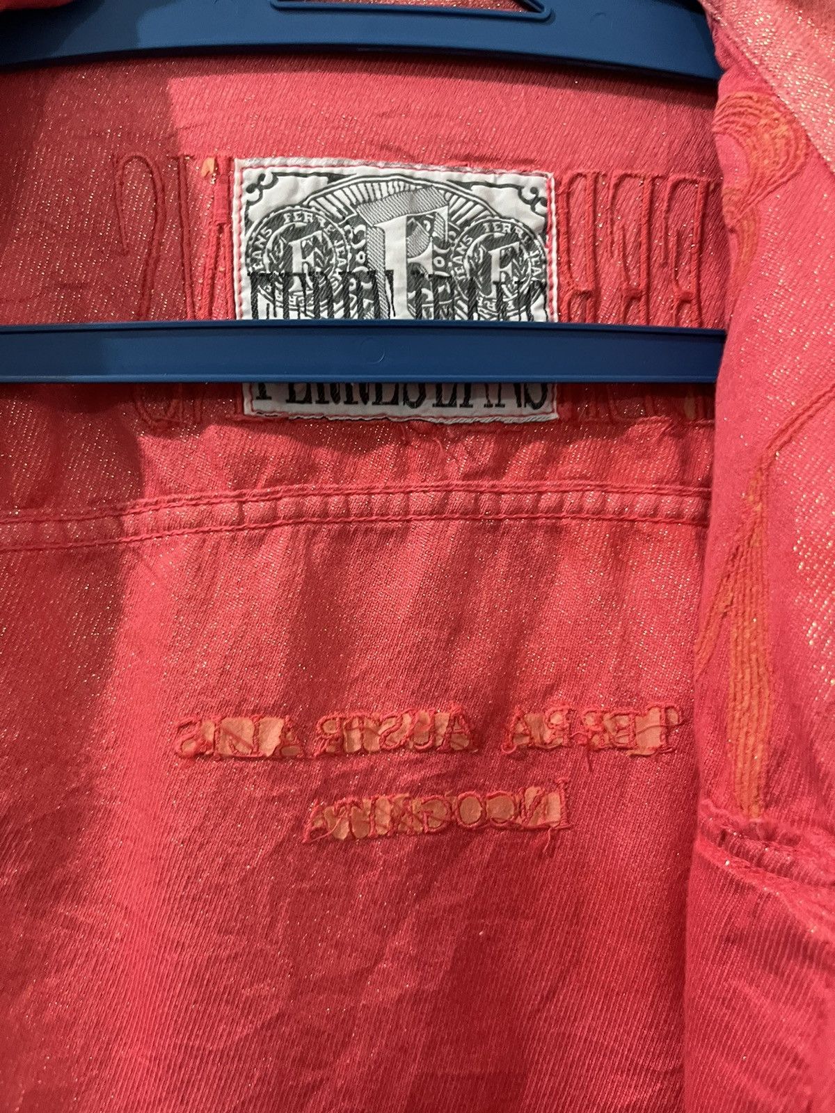 Gianfranco Ferre Ultra Rare 1996 SS Collection Ferre Jeans Double Pockets Size ONE SIZE - 18 Thumbnail