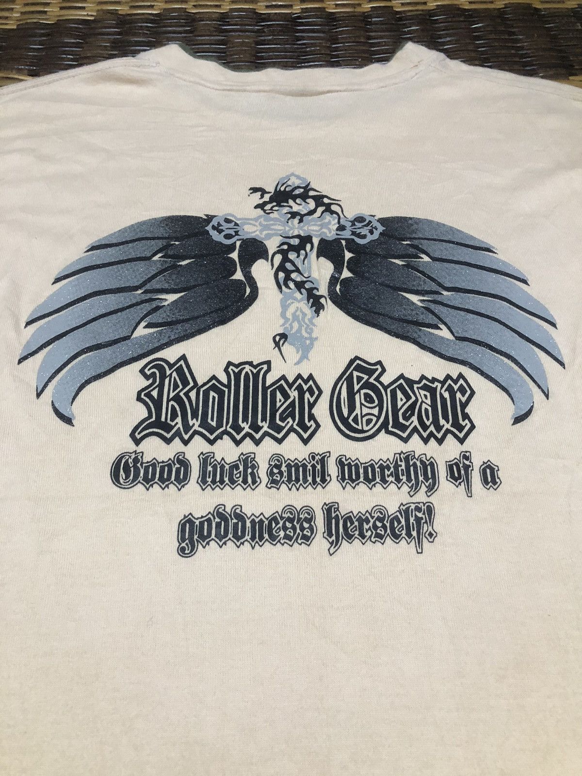 Japanese Brand If Six Was Nine x Roller Gear Cross Logo Style 3q Tee Shirt Size US S / EU 44-46 / 1 - 8 Thumbnail