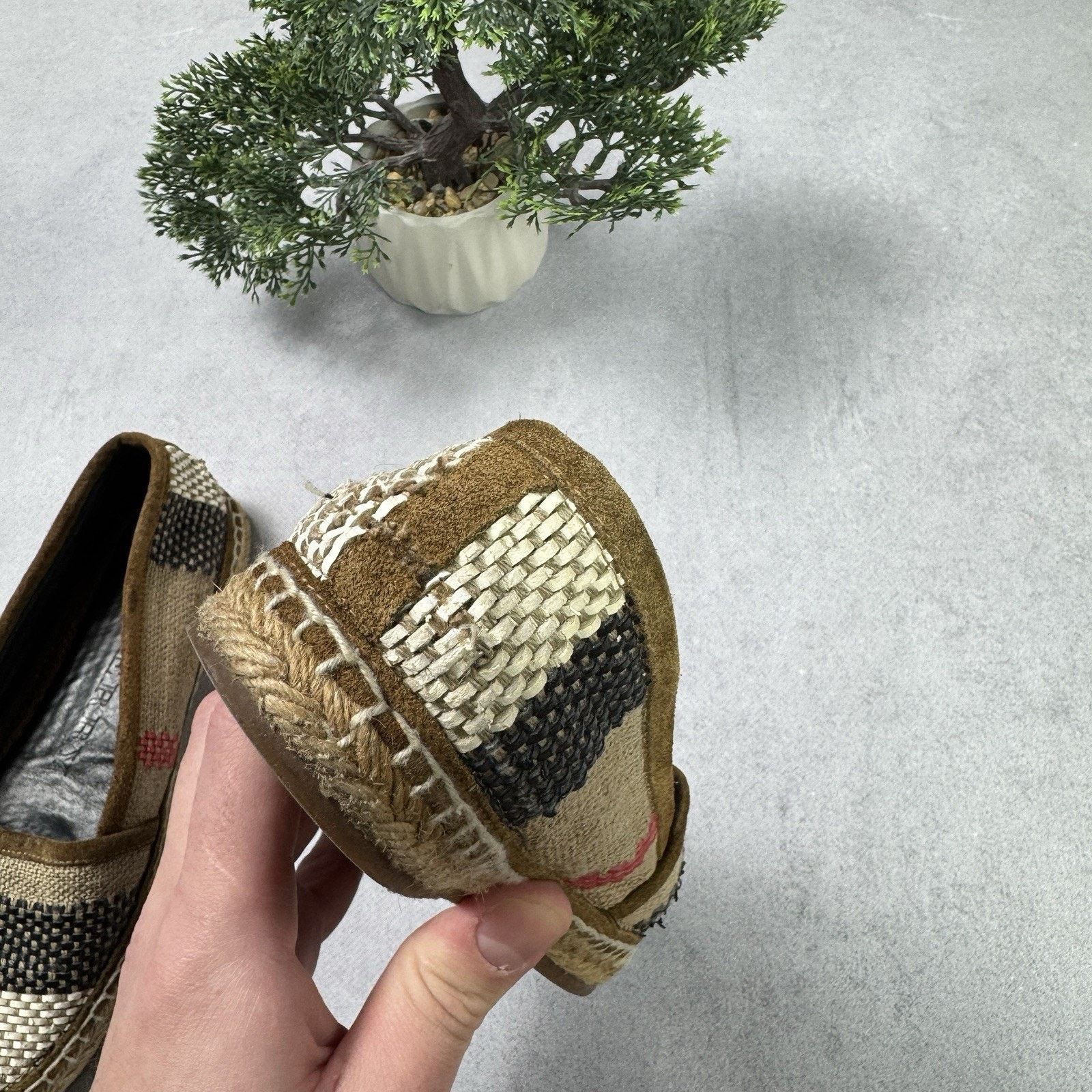 Burberry Burberry Espadrille Womens Check Size 35 US 5 Size US 5 / IT 35 - 18 Thumbnail