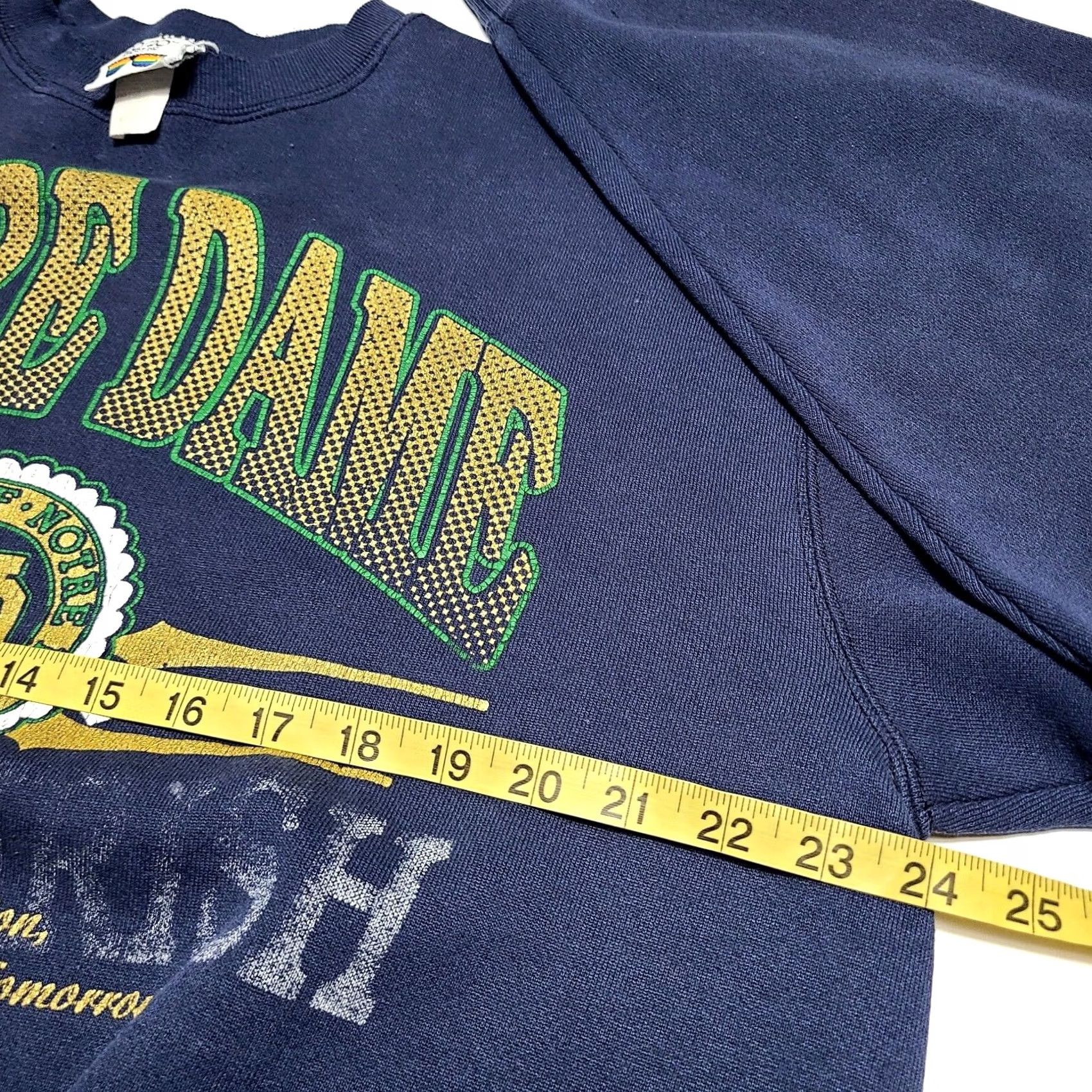 NCAA VINTAGE 20/20 Sport Inc Notre Dame Fighting Irish NCAA Sweatshirt Men’s XL Blue Size US XL / EU 56 / 4 - 4 Thumbnail