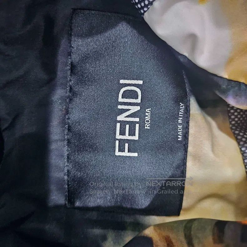 Fendi Fendi Stained ink effect zipper hood jacket Size US S / EU 44-46 / 1 - 5 Thumbnail