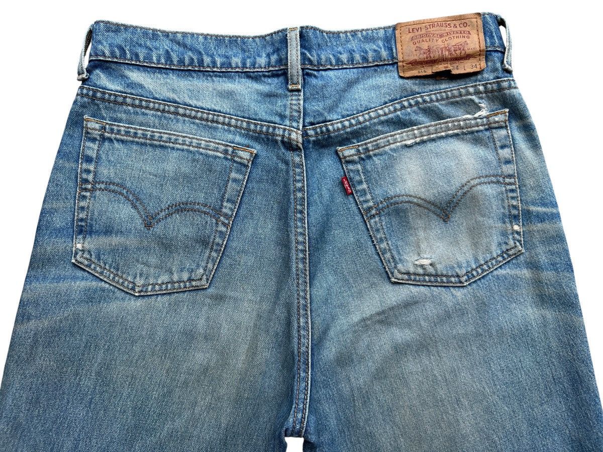 Levi's Vintage 90s Levi’s 515 Distressed Denim Jeans Size US 34 / EU 50 - 7 Thumbnail