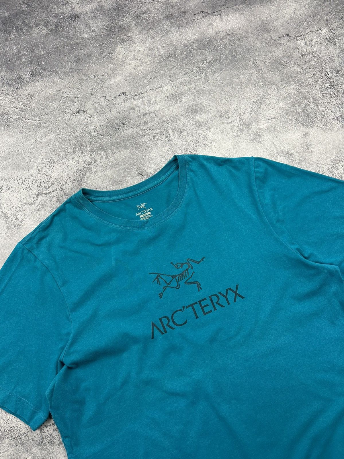 Arc'teryx Arcteryx T-Shirt Outdoor Gorpcore Big Centre Logo Blue Tee Size US M / EU 48-50 / 2 - 5 Thumbnail