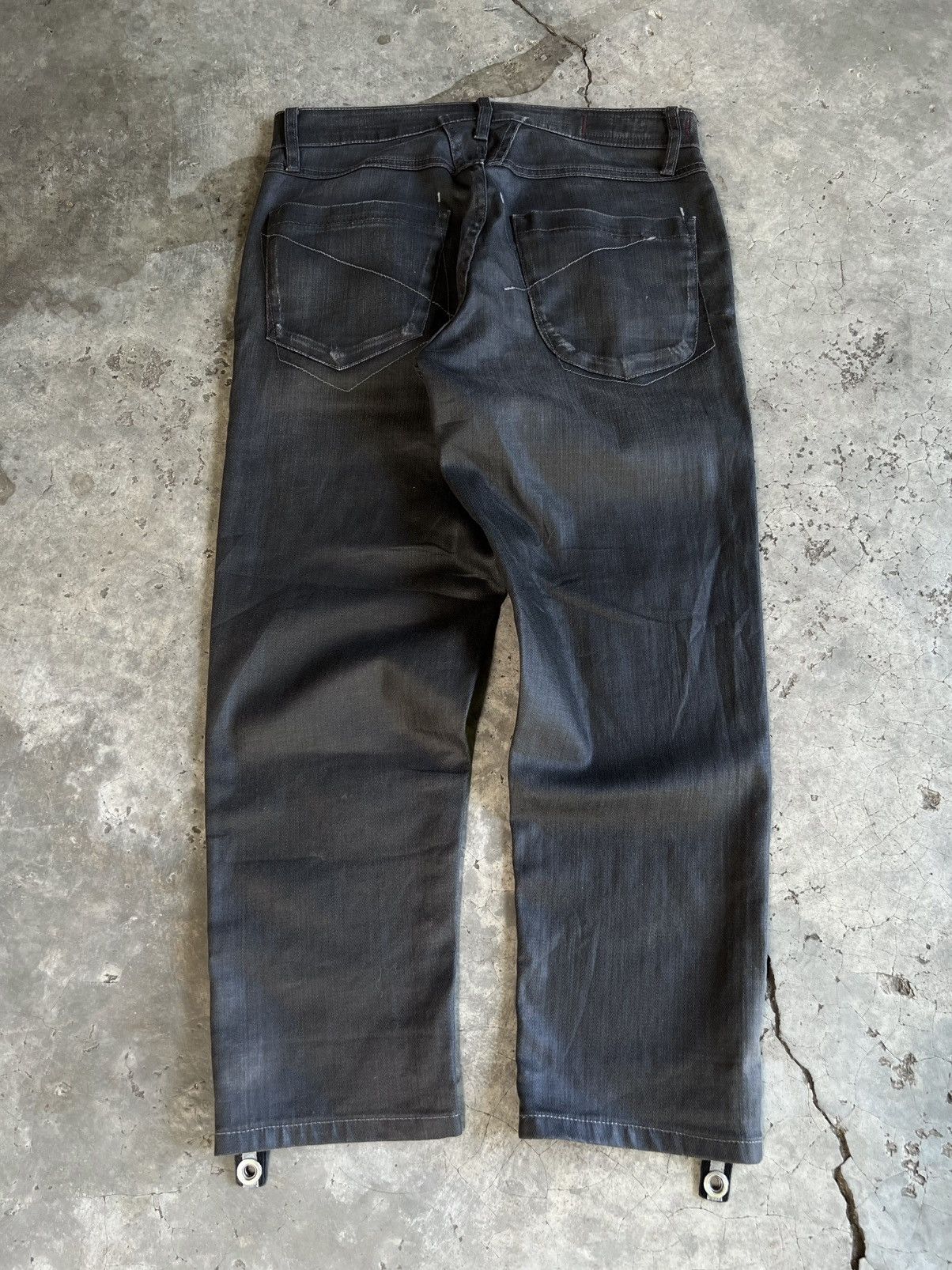 Marithe + Francois Girbaud Marithe Francois Girbaud Waxed Pants Size US 32 / EU 48 - 12 Thumbnail