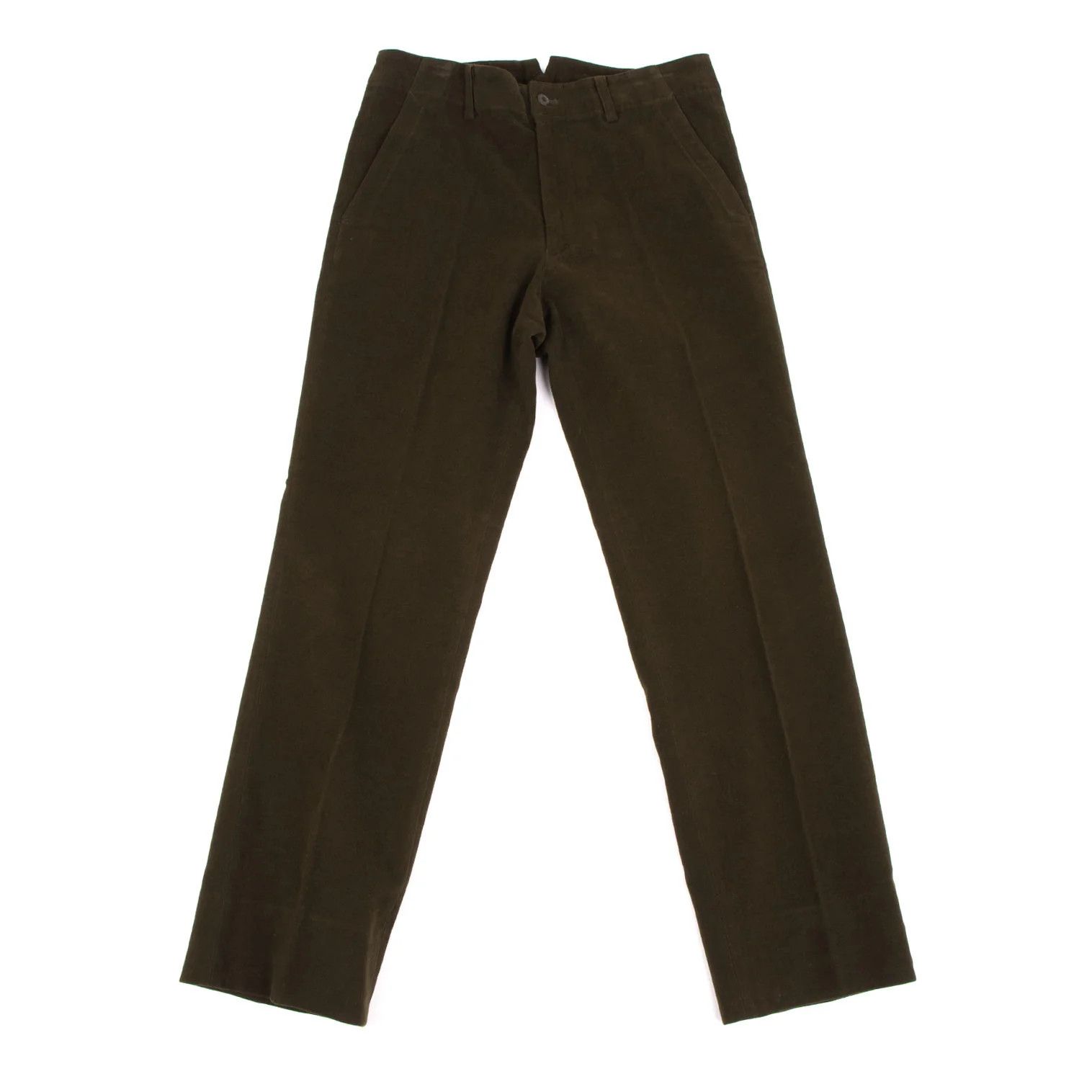 Issey Miyake Stretch Cotton Tapered Pants in Khaki Size US 32 / EU 48 - 1 Thumbnail