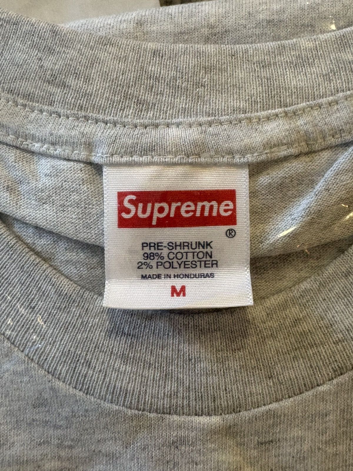 Supreme Supreme Wu-Tang Clan RZA Tee Ash Grey Size US M / EU 48-50 / 2 - 4 Thumbnail