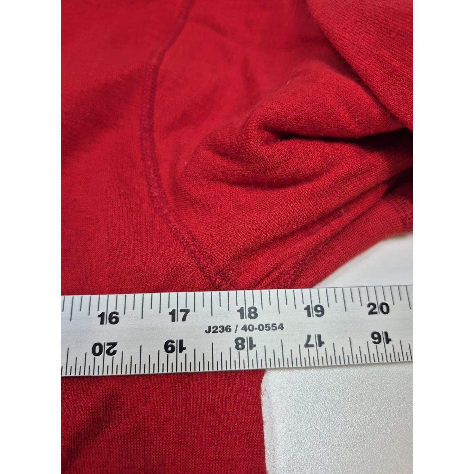 Vintage L.L.Bean Long Johns Mens Large Red Thermal Union Suit USA Base Layer Jersey Wool Cotton Long Underwear Mens Large Red Thermal Union Suit Size 42R - 5 Thumbnail