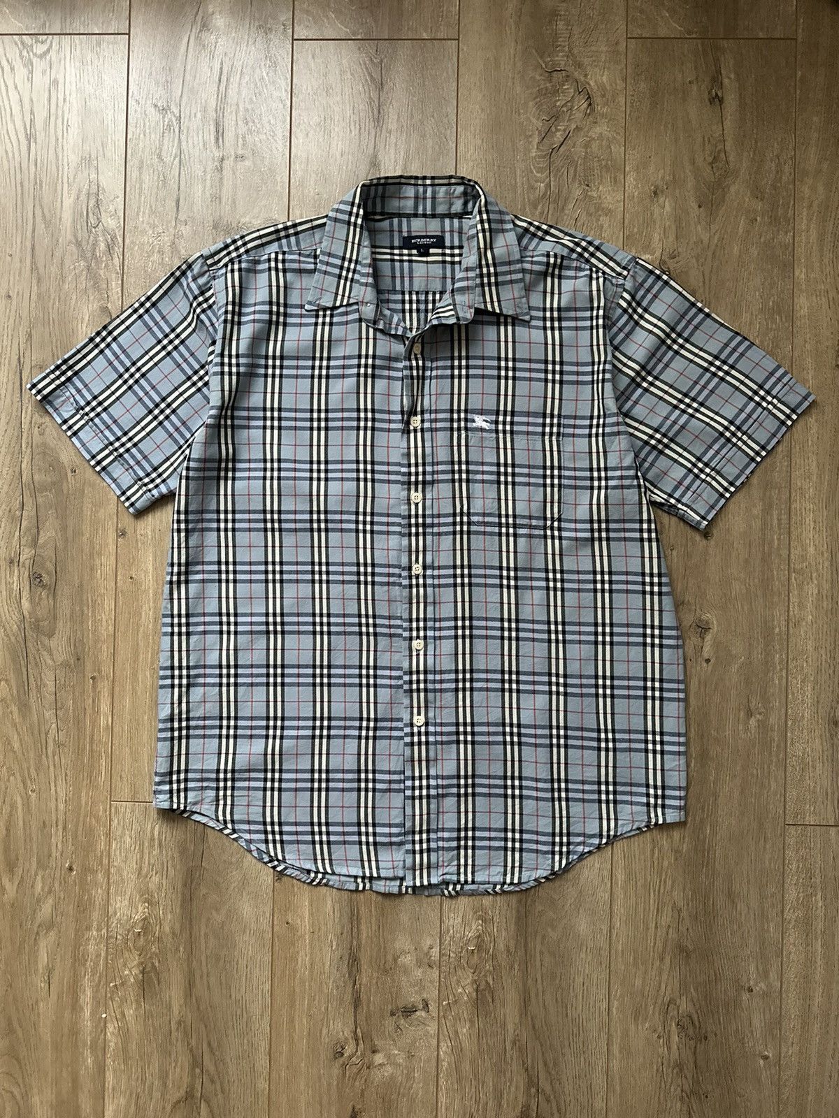 Burberry London Vintage Short Sleeve Shirt