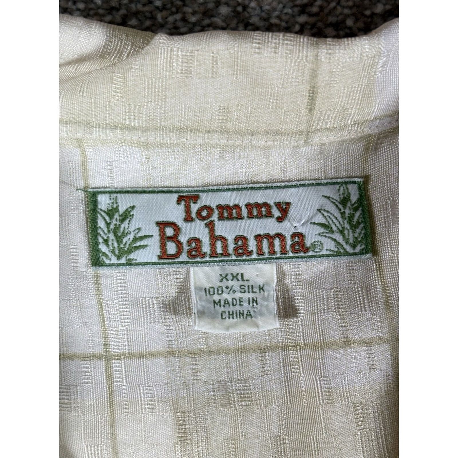 Tommy Bahama VINTAGE Tommy Bahama Button-Up Shirt Short Sleeve Yellow Plaid XXL 2XL Men’s Beach Retro Vintage Size US XXL / EU 58 / 5 - 3 Thumbnail