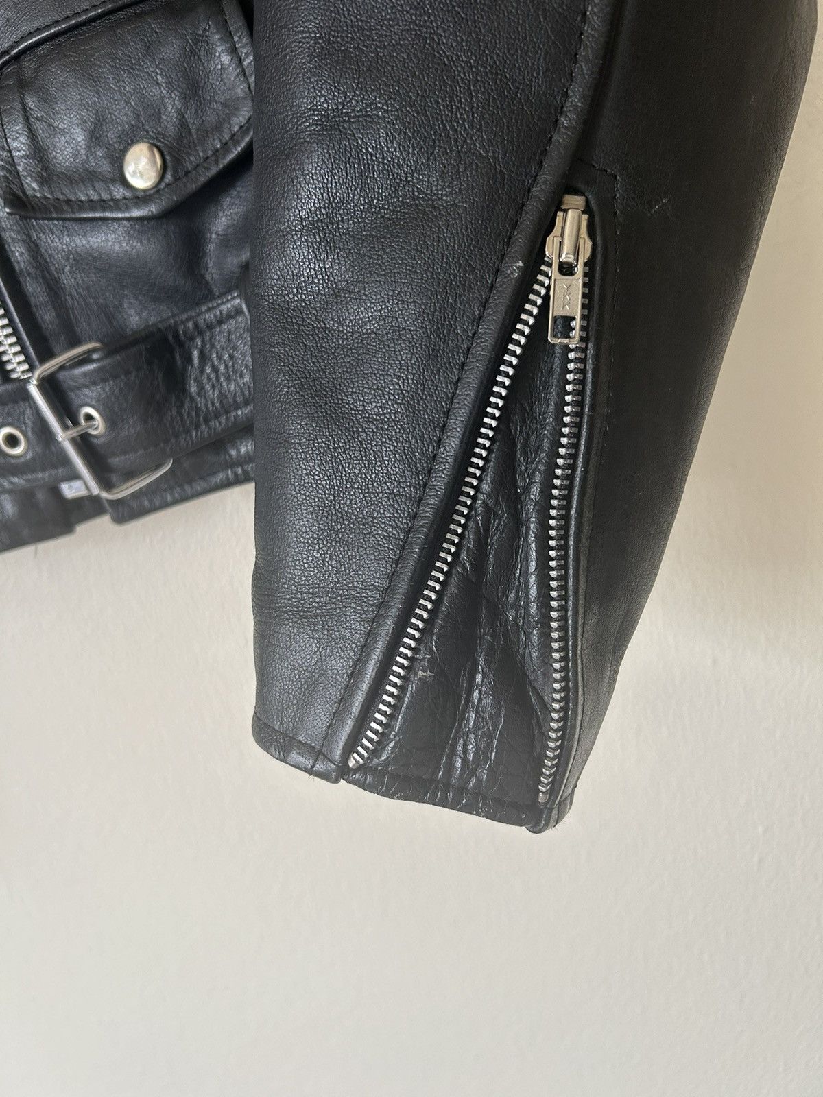 Vintage Vintage New Age Leather Jacket Size US L / EU 52-54 / 3 - 5 Thumbnail