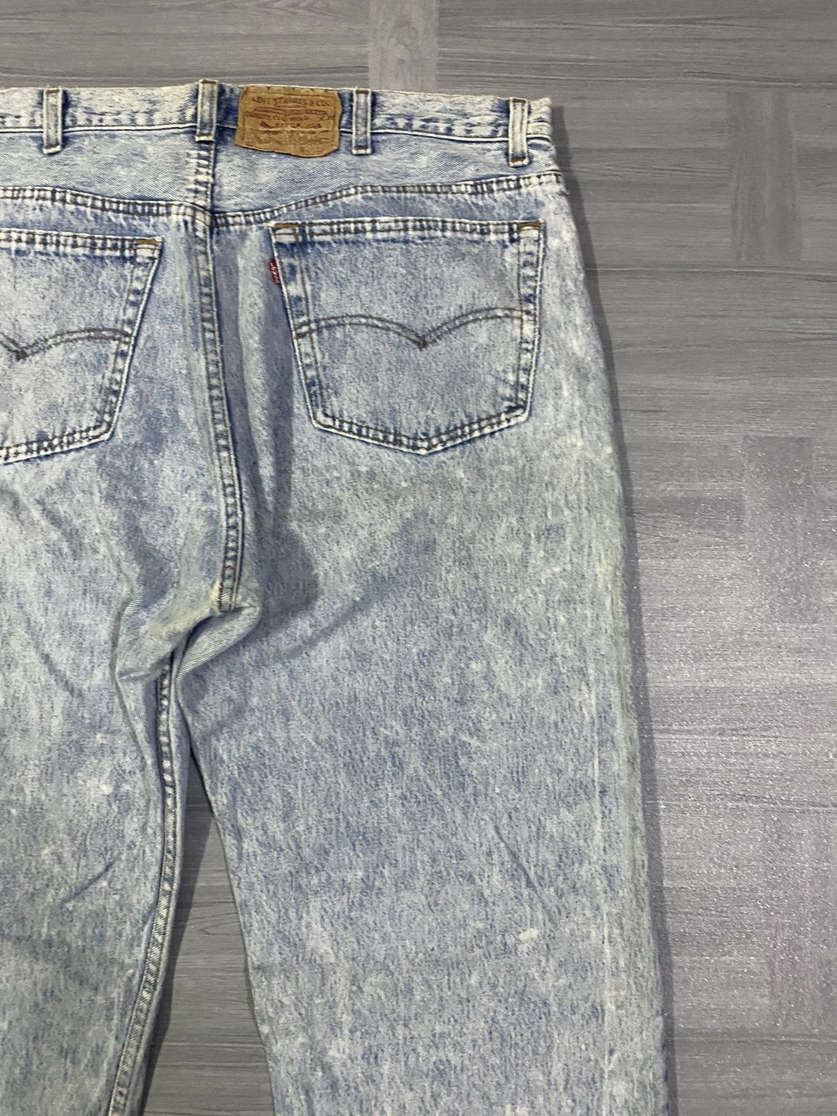 Levi's Vintage USA Levis 501 Distressed Light Wash Jeans Size US 40 / EU 56 - 19 Thumbnail