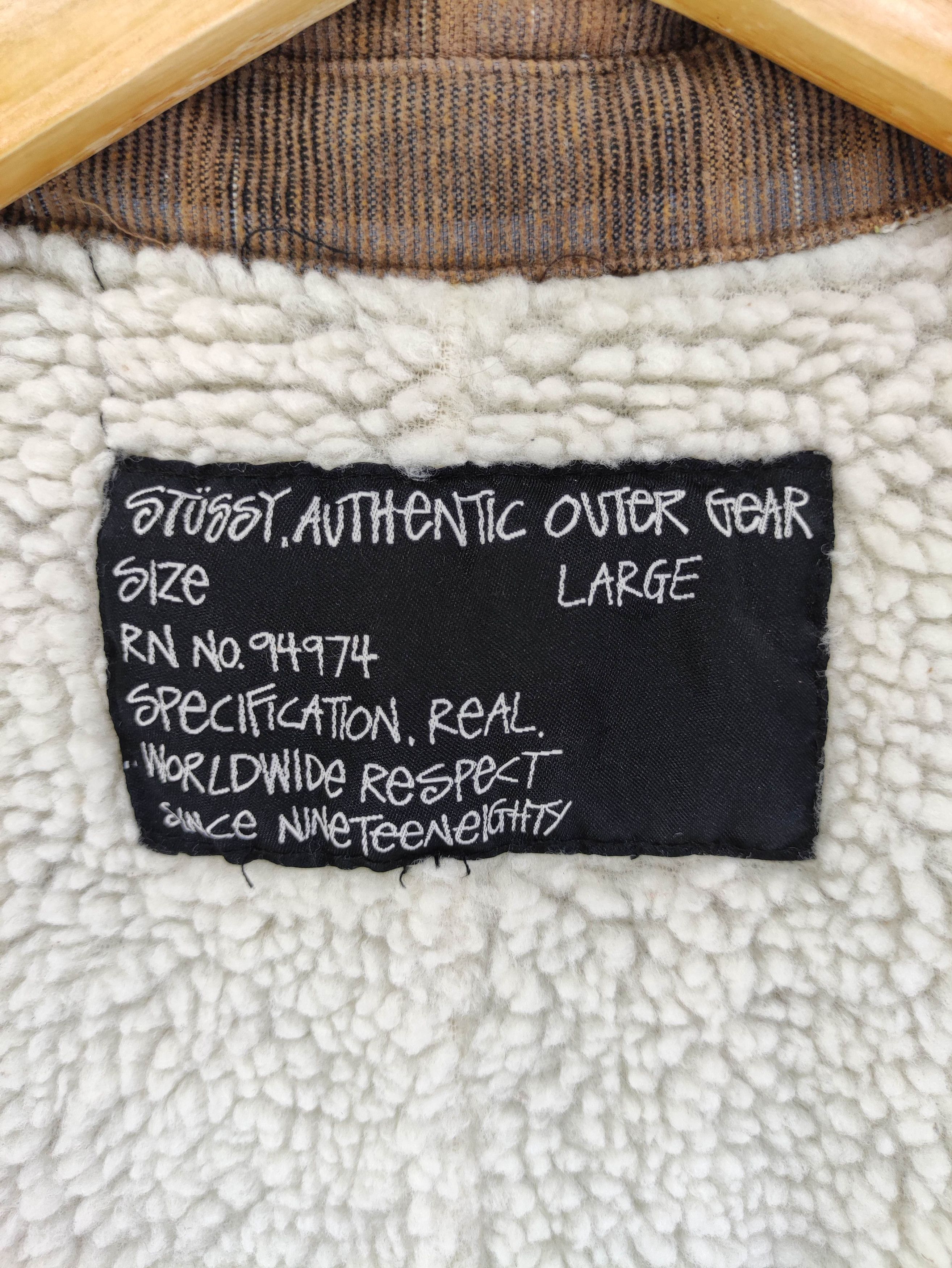 Stussy Vintage Stussy Corduroy Jacket Lining Sherpa Size US M / EU 48-50 / 2 - 4 Thumbnail