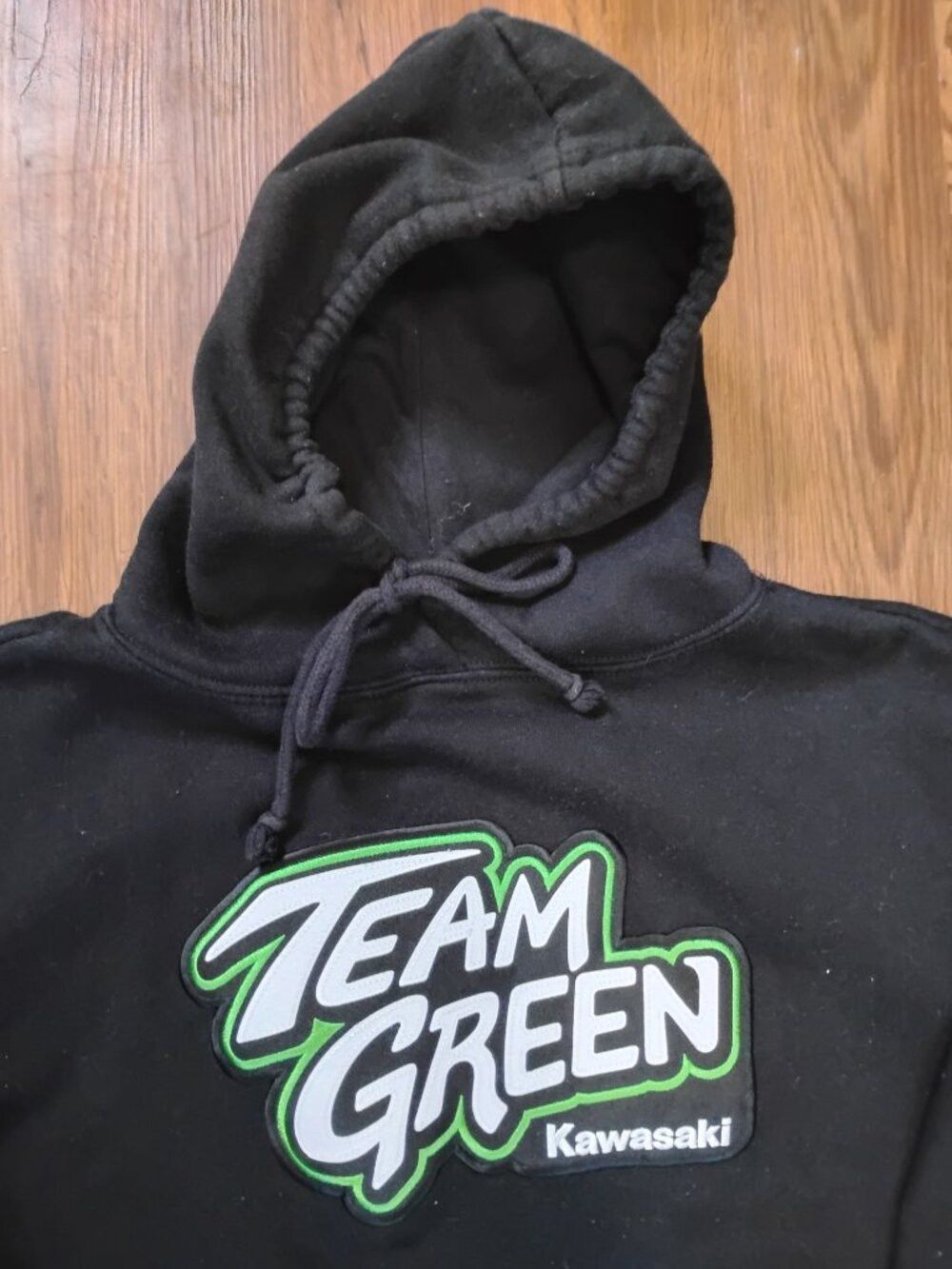 Other Kawasaki Racing Team Green Embroidered Hoodie Sweatshirt Size US L / EU 52-54 / 3 - 1 Thumbnail