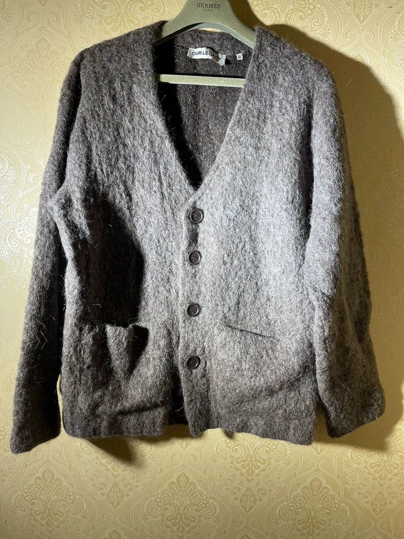 Our Legacy our legacy size 44 23fw gray horsehair cardigan 2502-Nextar Size US S / EU 44-46 / 1 - 2 Thumbnail