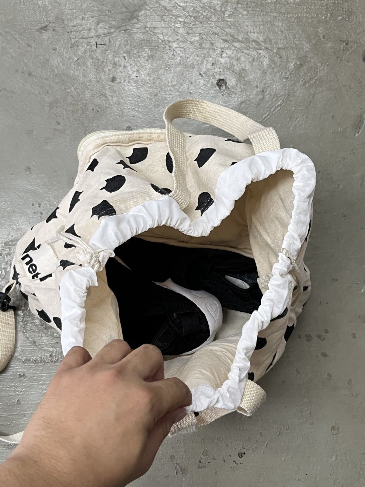 Ne-Net Rare❗️Vintage Ne-net by Issey Miyake Two Way Rucksack Bagpack Size ONE SIZE - 14 Thumbnail