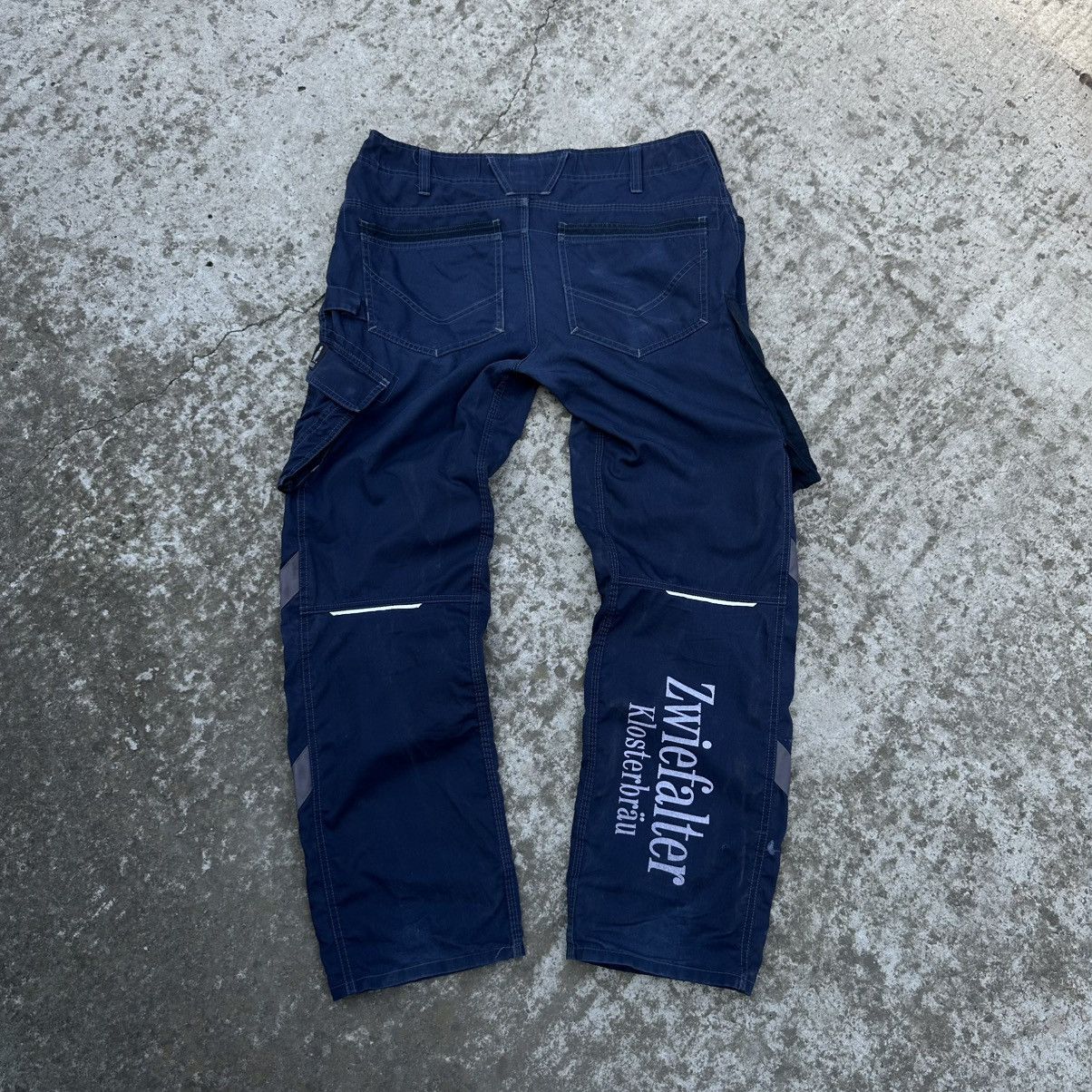Moscot Vintage Japanese Style Mascot Workwear Pants Y2K Trashed 00s Size US 33 - 2 Thumbnail