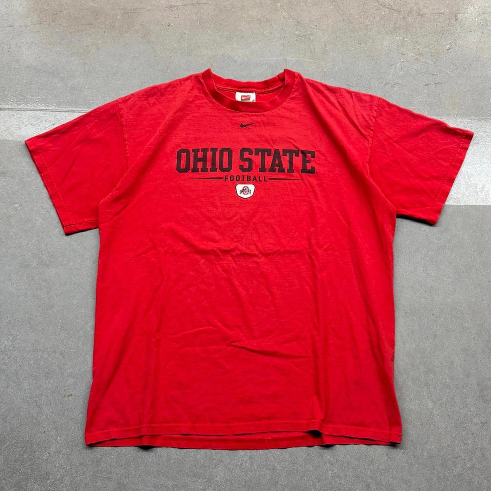 Nike Vintage Y2K Nike Team Ohio State Buckeyes Football T-shirt Size US XL / EU 56 / 4 - 1 Thumbnail