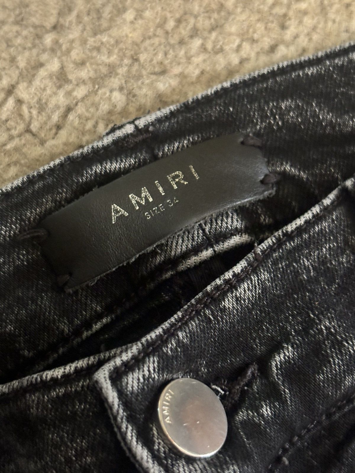 Amiri Amiri Pink Stripe Jeans Size US 34 / EU 50 - 2 Thumbnail