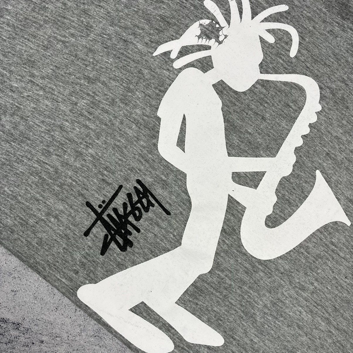 Stussy Vintage Stussy Jazzman Rare Big Logo T Shirt 90’s Size US L / EU 52-54 / 3 - 8 Thumbnail