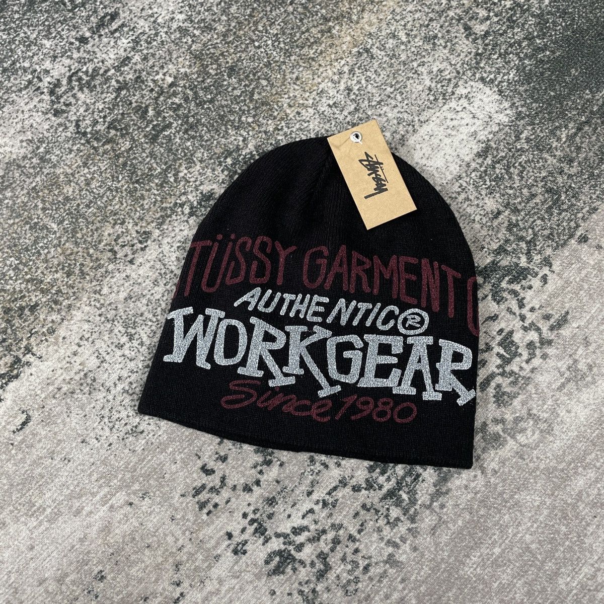 Stussy Stussy Work Gear Skullcap Beanie Size ONE SIZE - 1 Thumbnail