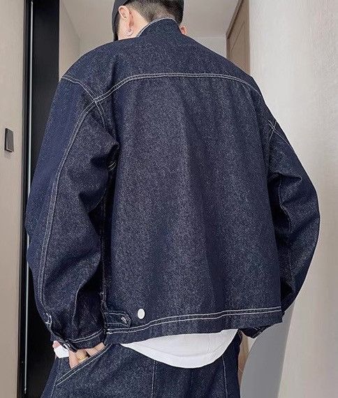 Japanese Brand × Vintage Outdoor retro fashion y2k contrast thread denim jacket Size US M / EU 48-50 / 2 - 5 Thumbnail