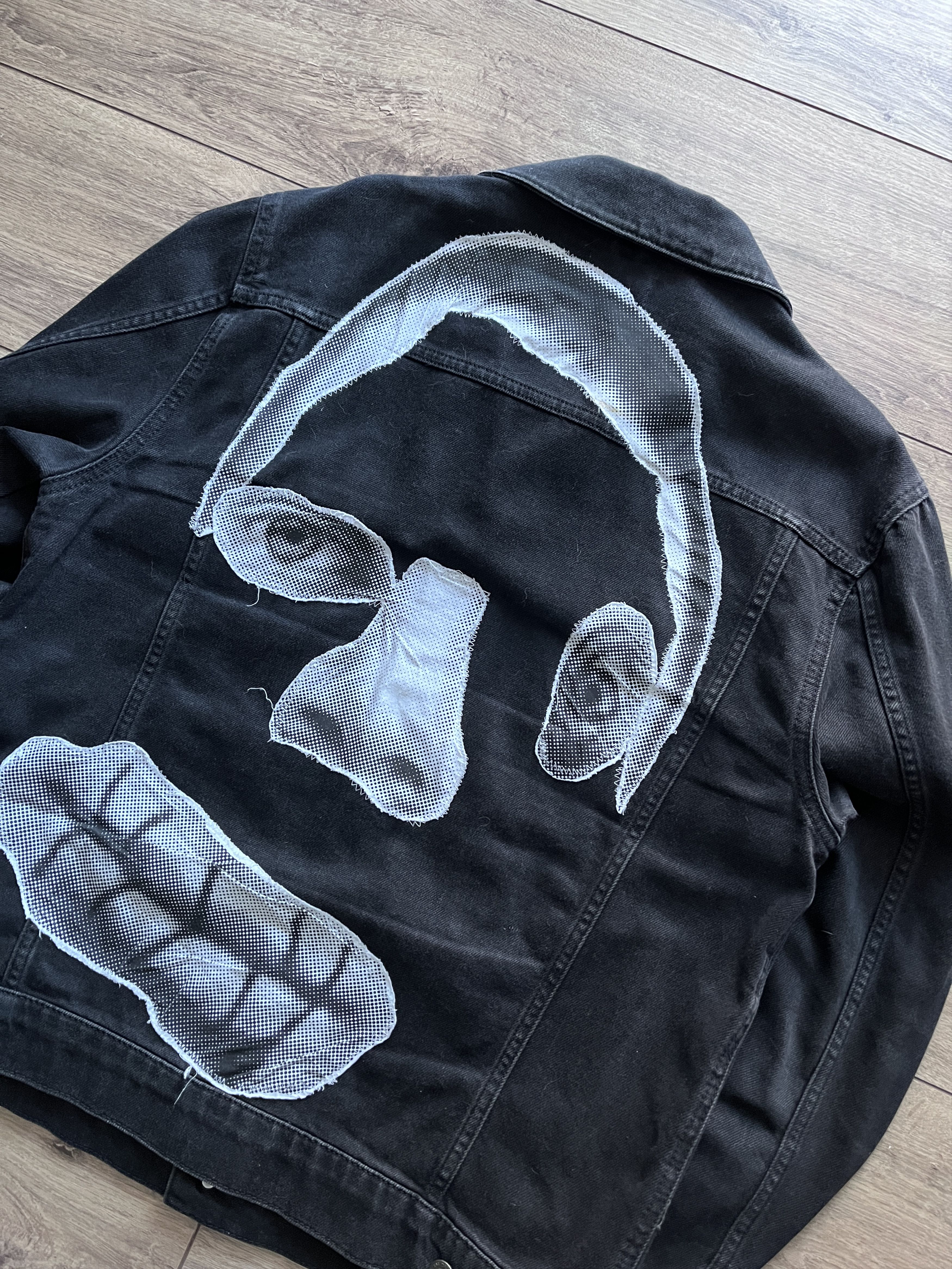 Other Custom Denim Jacket Reworked Art Size US XL / EU 56 / 4 - 6 Thumbnail