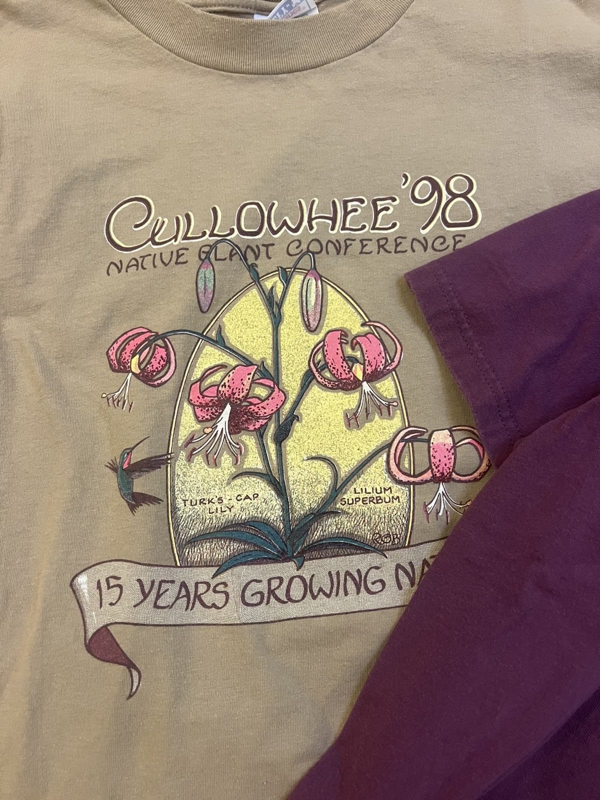 Hanes × Vintage Lot of 2 / 1998 Native Plant Conference Tees Size US XL / EU 56 / 4 - 3 Thumbnail