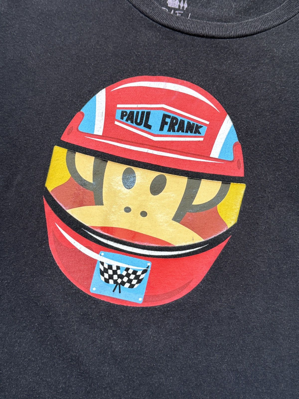 Paul Frank Vintage y2k Paul Frank Monkey Head Racer T-Shirt Faded Size S / US 4 / IT 40 - 14 Thumbnail
