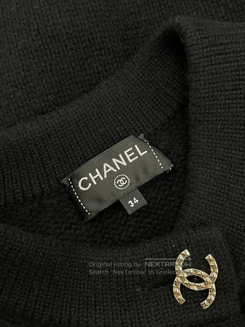 Chanel Chanel 22B Oversized Cashmere Cardigan. Size US S / EU 44-46 / 1 - 5 Thumbnail