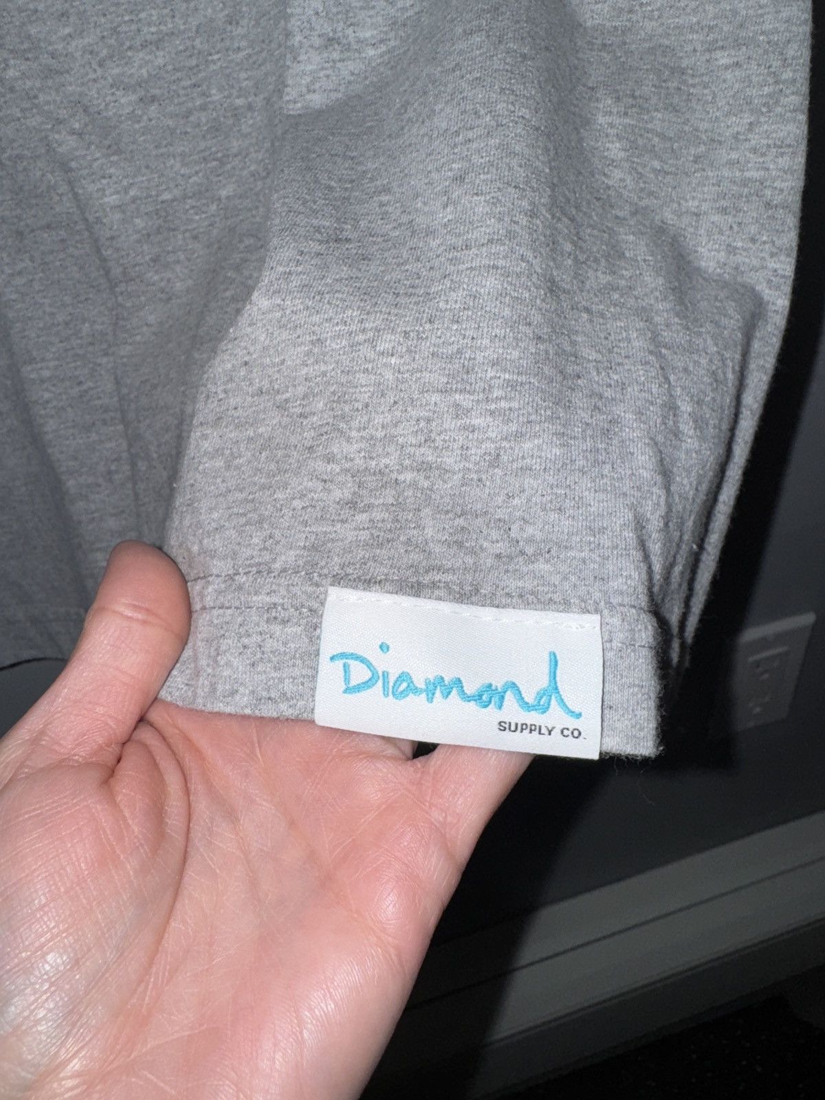 Diamond Supply Co. Grey Diamond Supply Co. tee in grey. Size S / US 4 / IT 40 - 2 Thumbnail