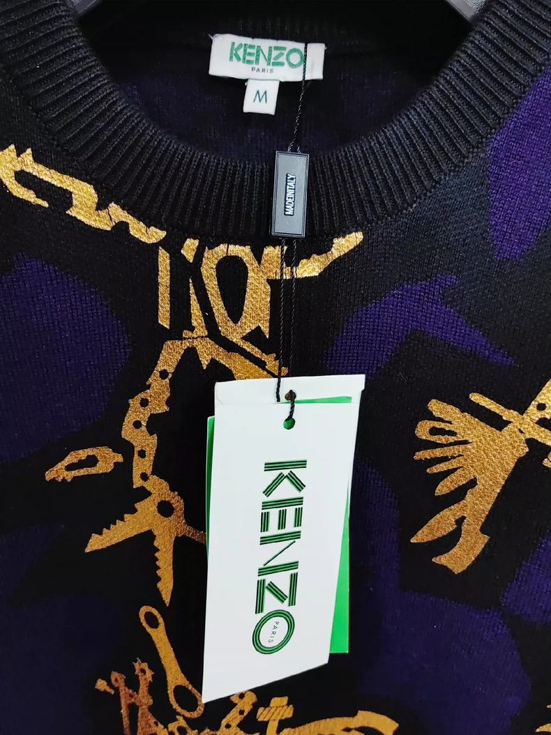 Kenzo KENZO Wool blend sweater Size M / US 6-8 / IT 42-44 - 4 Thumbnail