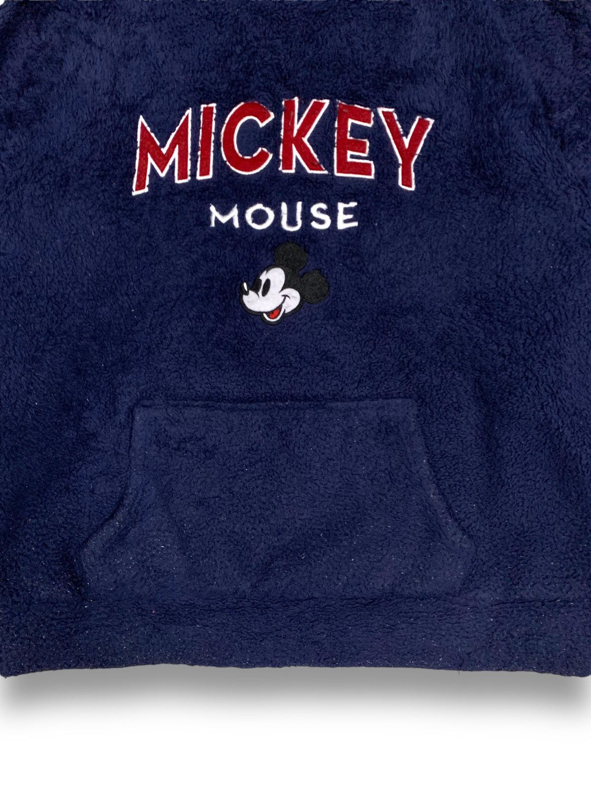 Disney Vintage Disney Mickey Mouse Big Logo Fleece Sweatshirts Size US L / EU 52-54 / 3 - 7 Thumbnail