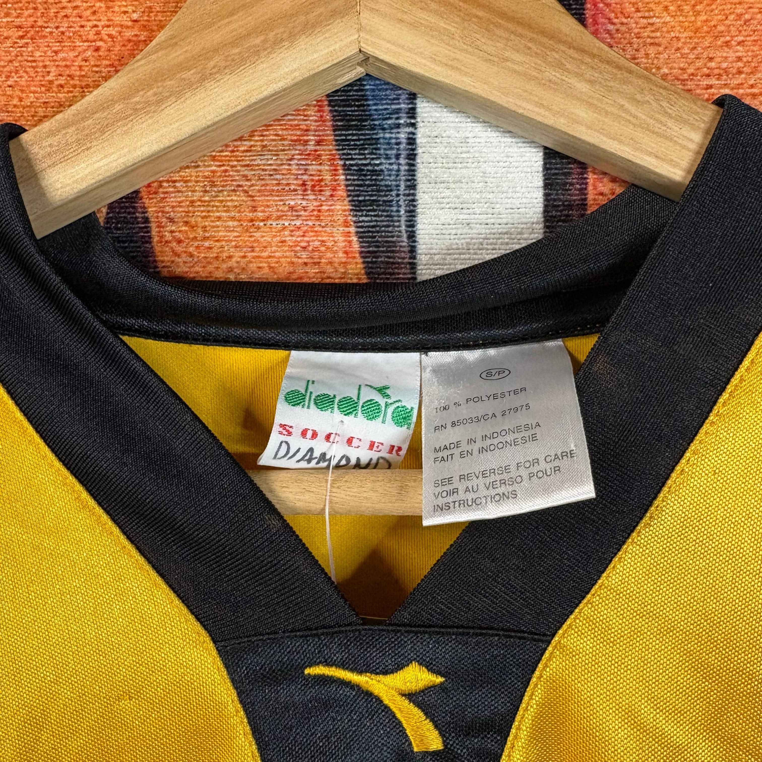 Diadora Diadora Yellow and Black Jersey Size Small Size US S / EU 44-46 / 1 - 2 Thumbnail