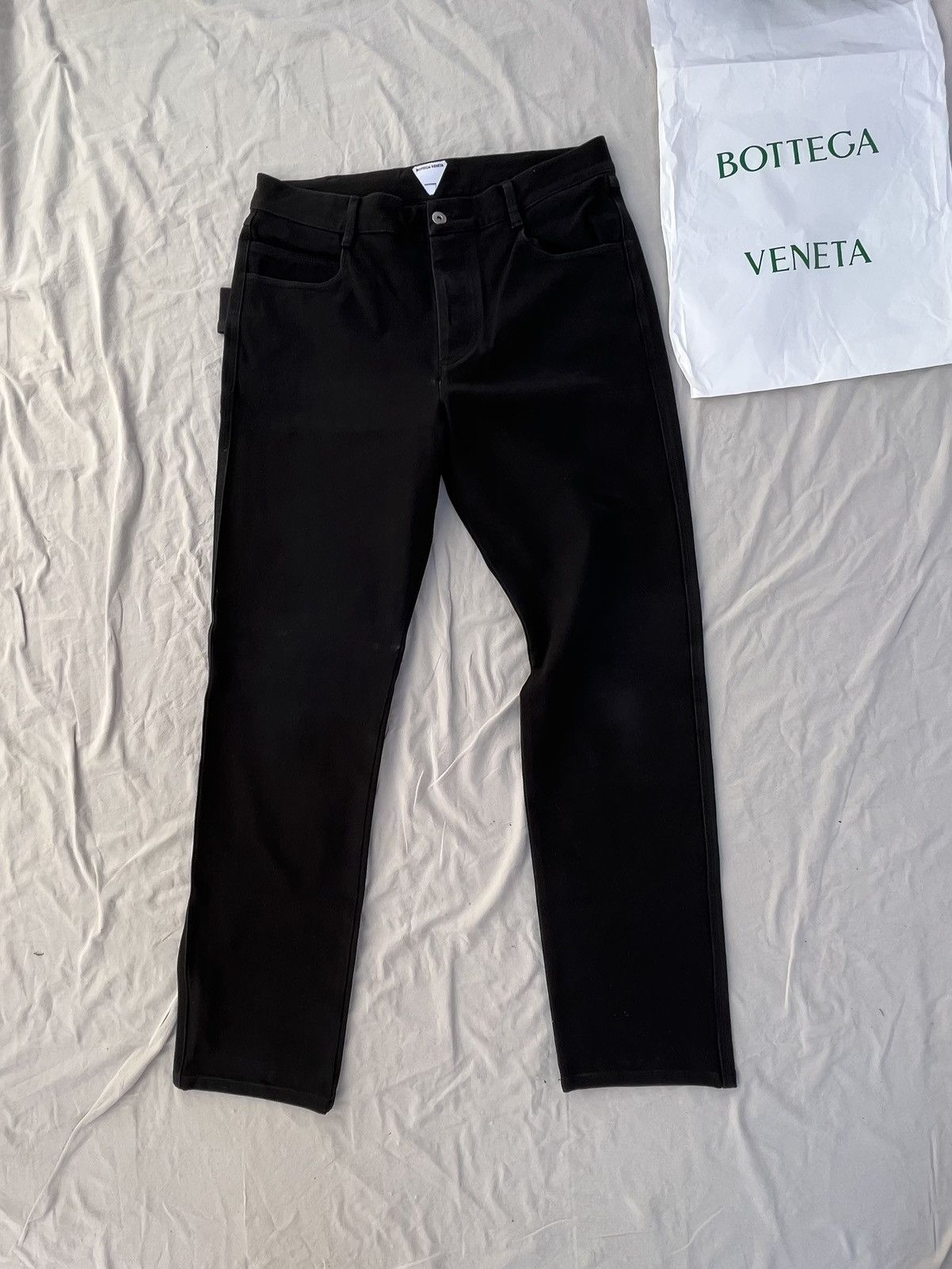 image of Bottega Veneta Pants in Black, Men's (Size 30)