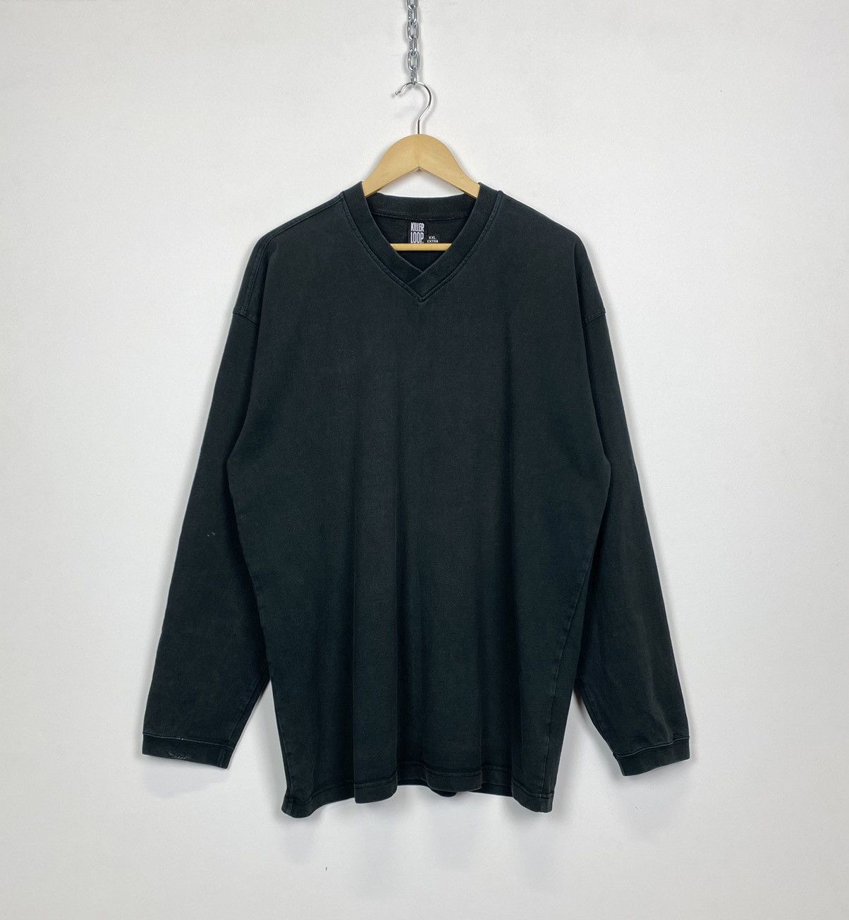 Other Vintage Killer Loop Art Sweatshirt Graphic Black Pullover Size US XXL / EU 58 / 5 - 3 Thumbnail