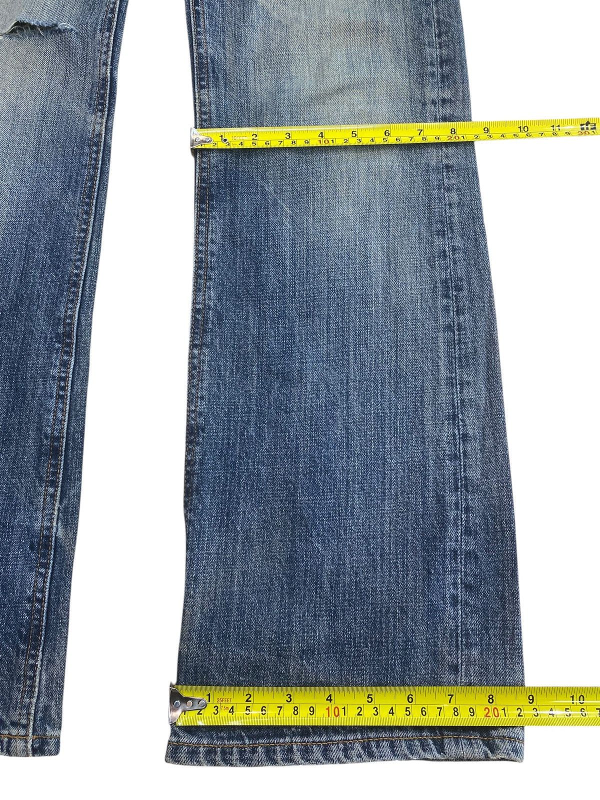 Other Japanese Brand Whiskers Ripped Style Flare Jeans Size US 32 / EU 48 - 8 Thumbnail