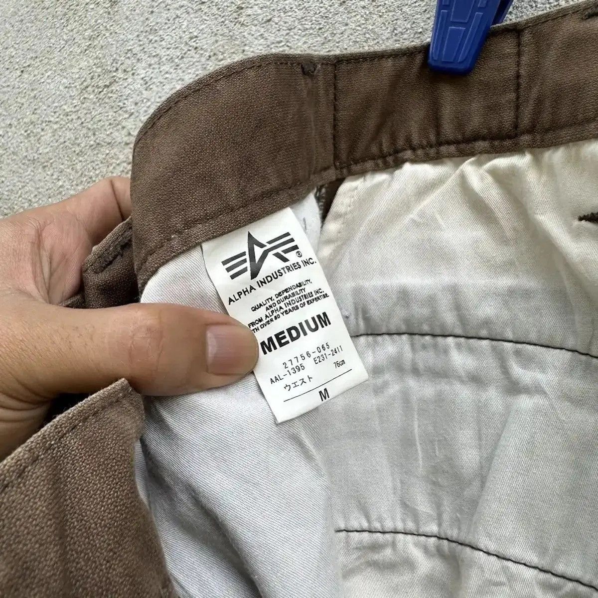 Alpha Industries MULTIPOKET💥TACTICAL ALPHA INDUSTRIES TROUSER MILITARY CARGO Size US 32 / EU 48 - 10 Thumbnail