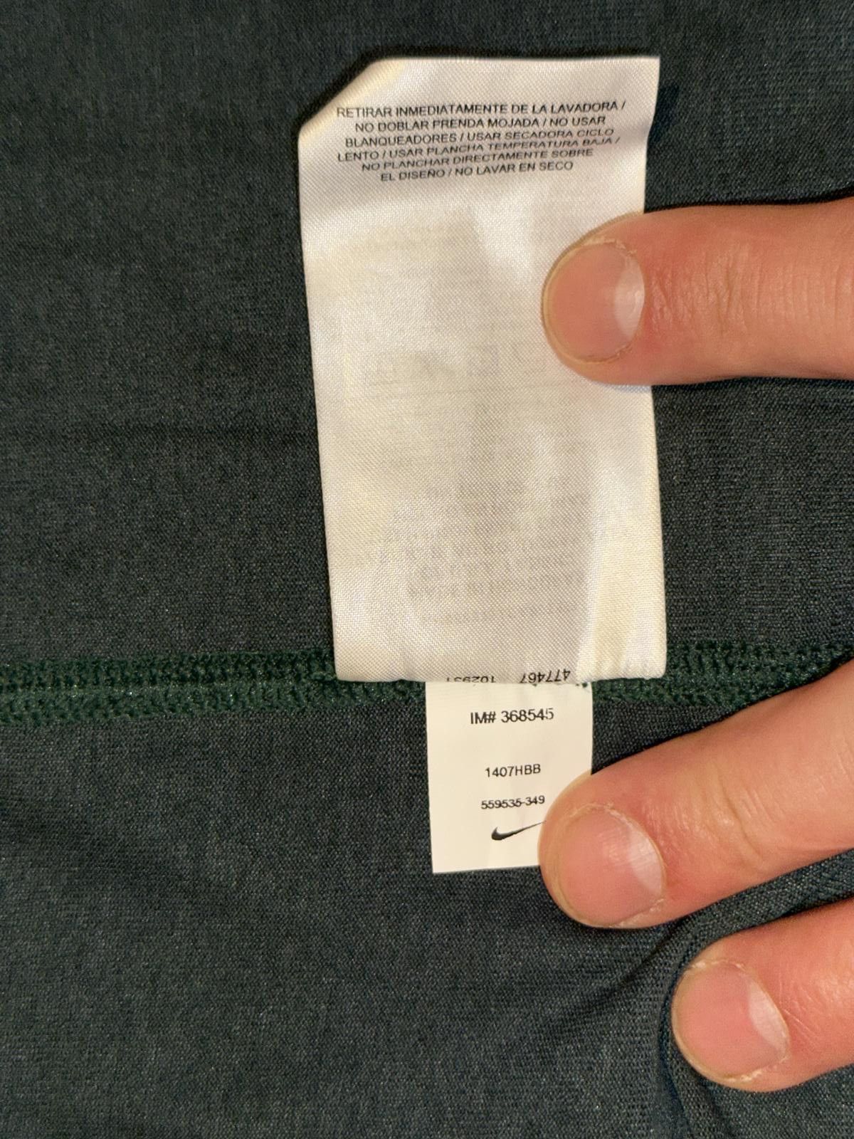 Nike Nike Dri-Fit UO Oregon Ducks Never Finished Green Shirt Size US S / EU 44-46 / 1 - 8 Thumbnail