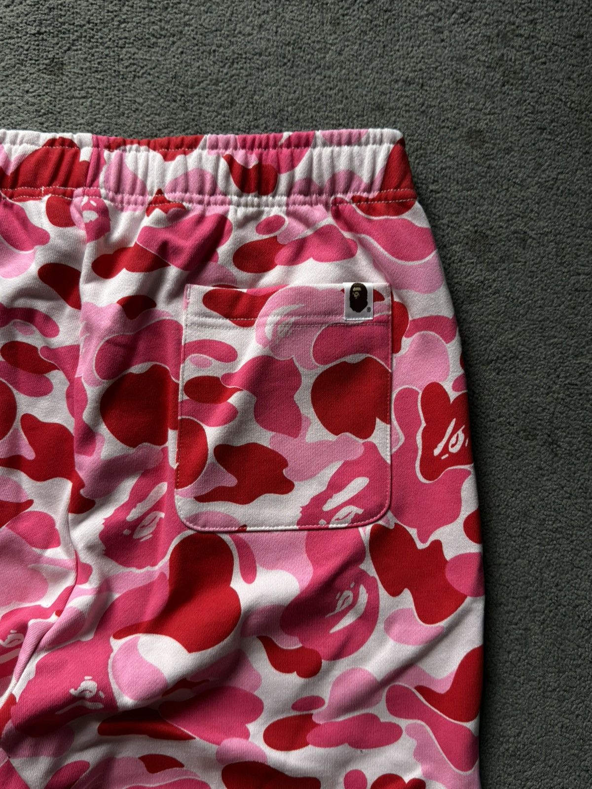 Bape BAPE ABC Camo Shark Regular Fit Sweat Pants Pink Size US 32 / EU 48 - 4 Thumbnail