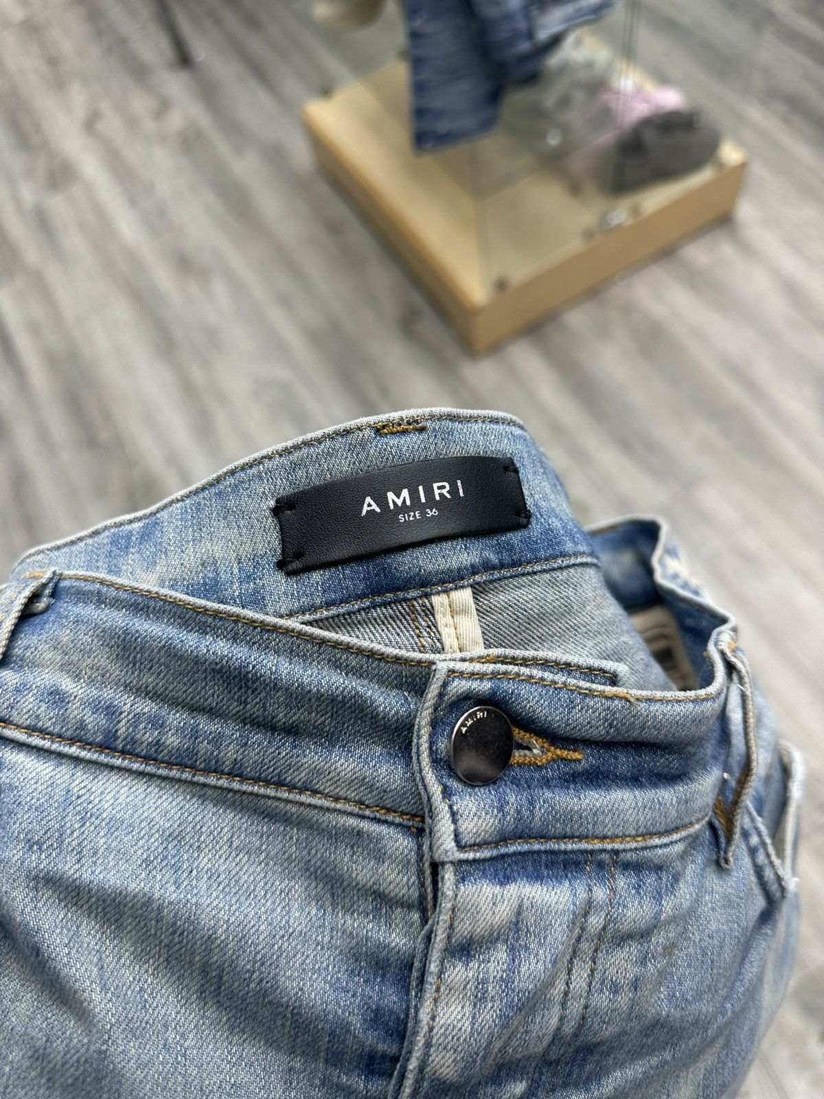 Amiri Amiri MX1 Plaid Distressed Jeans Size US 36 / EU 52 - 5 Thumbnail