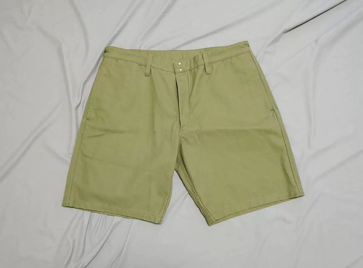 Visvim visvim pastoral bermuda shorts in army green Size US 38 / EU 54 - 1 Thumbnail