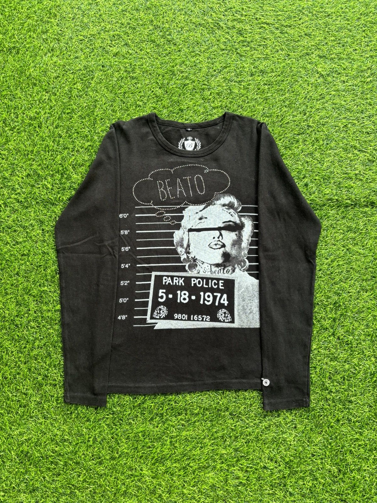 Hysteric Glamour Y2k Beato Marilyn Monroe Longsleeve Size US S / EU 44-46 / 1 - 1 Thumbnail