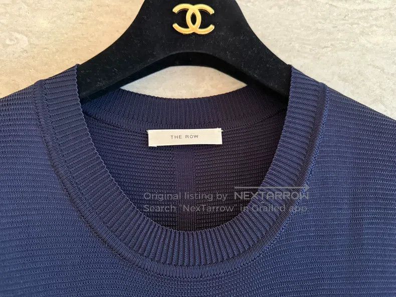 The Row The Row Navy blue knitted dress Size S / US 4 / IT 40 - 5 Thumbnail