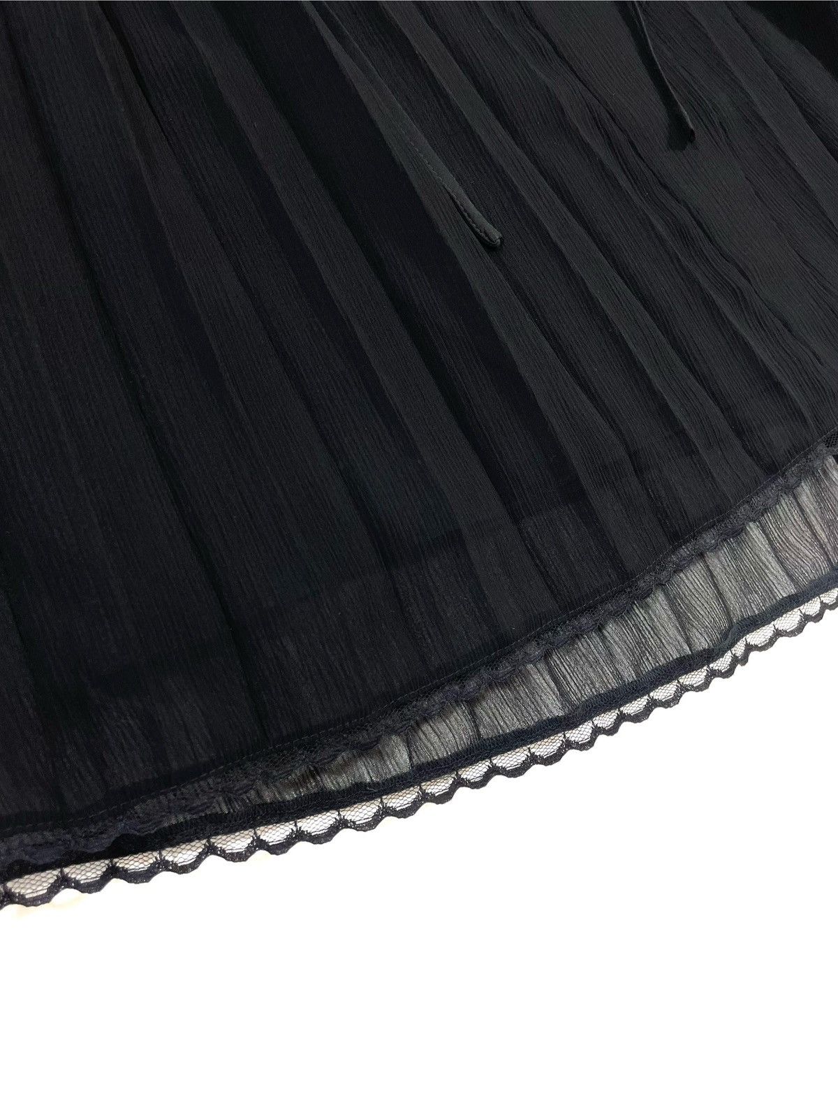 Coach Coach 1941 NWT Print Pleated Dress With Neck Tie Black Size XS / US 0-2 / IT 36-38 - 5 Thumbnail